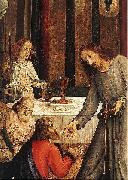 Justus van Gent The Institution of the Eucharist oil on canvas